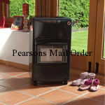 Seasons Warmth LPG Cabinet Heater Grey