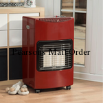 Seasons Warmth LPG Cabinet Heater  Red