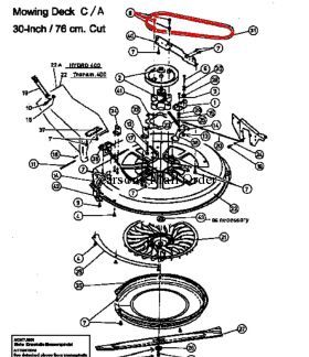 754-0445 Deck Belt