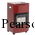 Seasons Warmth LPG Cabinet Heater  Red