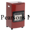 Seasons Warmth LPG Cabinet Heater  Red